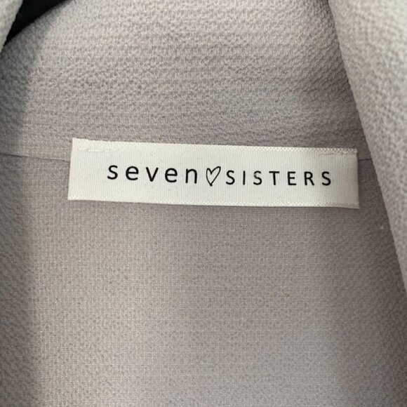 Seven Sisters Long Grey Cardigan - Picture 4 of 4